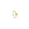 Elegant Sweet Copper Heart U-Shaped Zirconia Nose Clip Piercing-Free Stud for Women