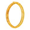 24K Gold Plated Women's Fashion Bracelet - Middle Eastern Style Open Bangle