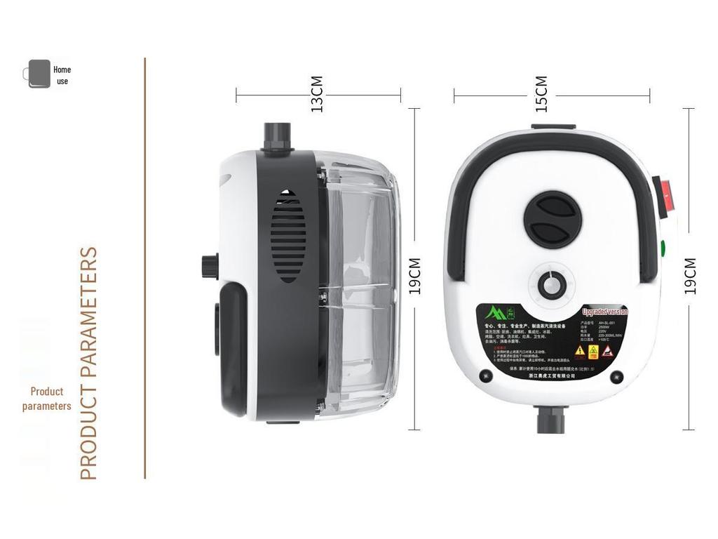 Vysokotlaký multifunkční parní čistič pro domácí sterilizaci a dezinfekci