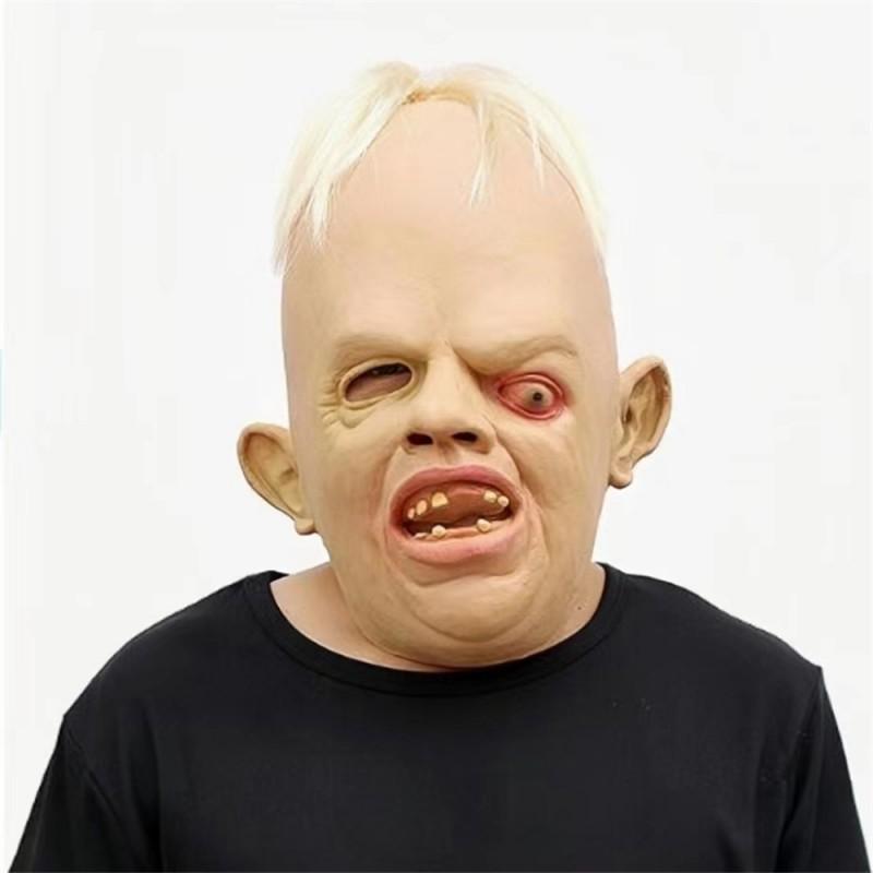 Horror Einäugiges Monster Maske Gruselig Schräges Auge Geist Latex Halloween Spukhaus Cosplay