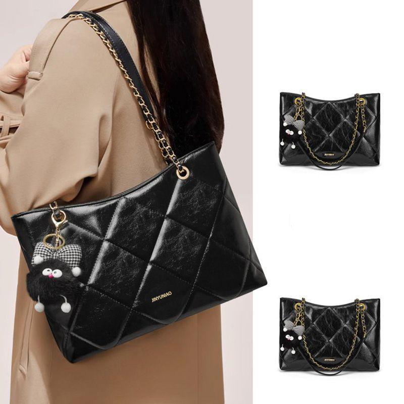 Women's 2025 New Popular Light Luxury Women's Diamond Bag Under Glue Shoulder Bag Crossbody Commuter Women's Bag Tote Bag