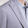 Baoxiniao Men's Slim Fit Wool Blend Suit Jacket EBB231705U