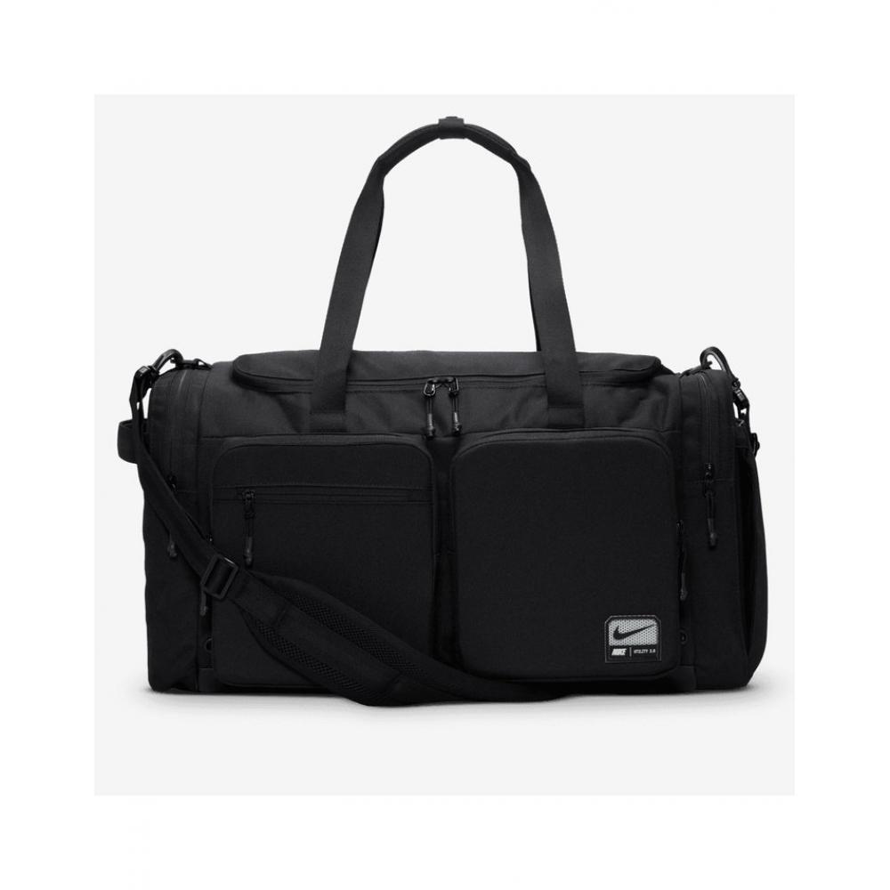 Nike Utility Power 2.0 Duffel Bag M 51l Black Fn4208 010