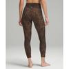 Lululemon Align  High Rise Pant 25  Lined Truleopard Max Brown Multi