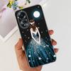 For Cover Oppo A58 4G CPH2577 Case Love Heart Butterfly Cover Shell For Oppo A78 5G 4G CPH2565 Soft Clear TPU Bumper Etui