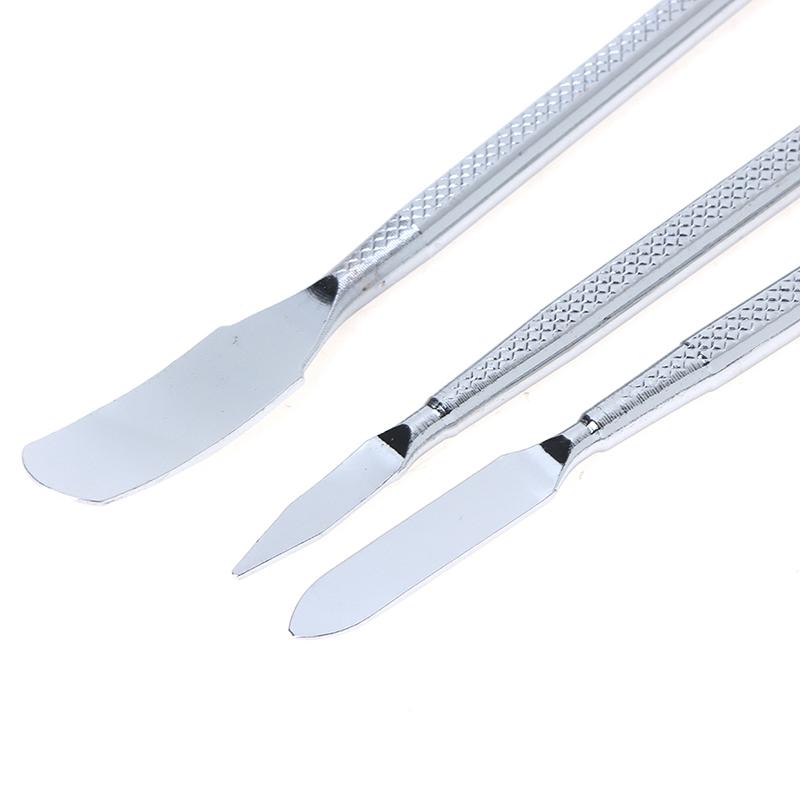 8Pcs Phone Repair Metal Opening Tool Cellphone Disassemble Crowbar Steel Pry