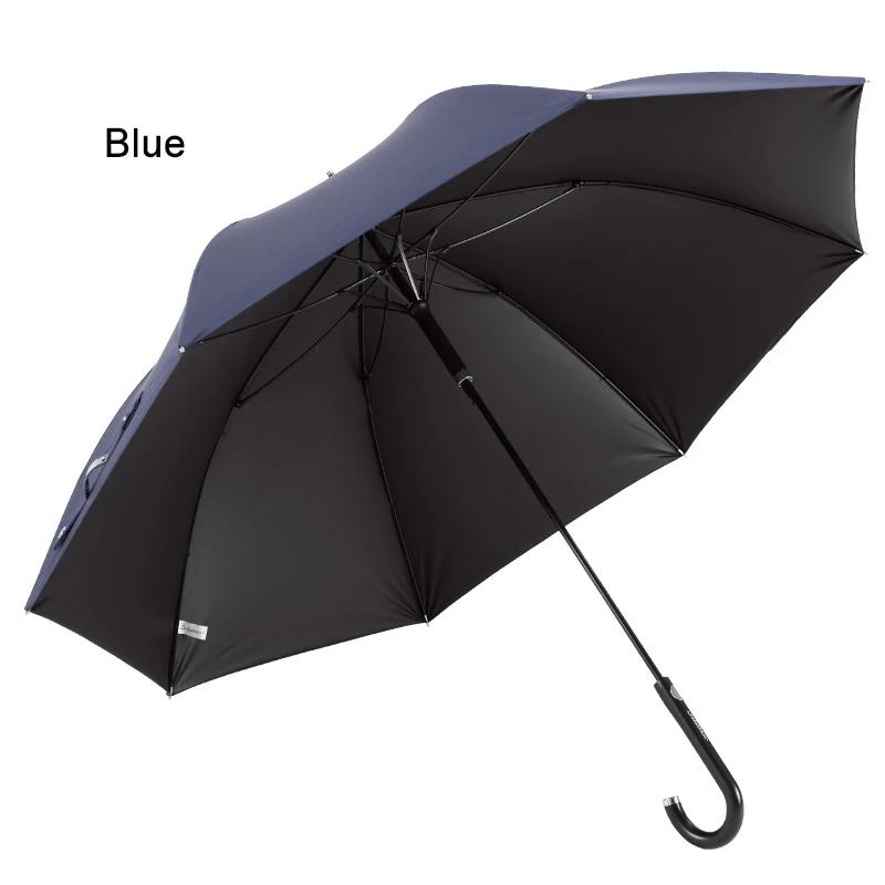 

OLYCAT-Long ветрозащитный зонт для женщин, автоматический зонт для гольфа, сверхлегкий большой зонт, зонт длиной 8К, черное покрытие