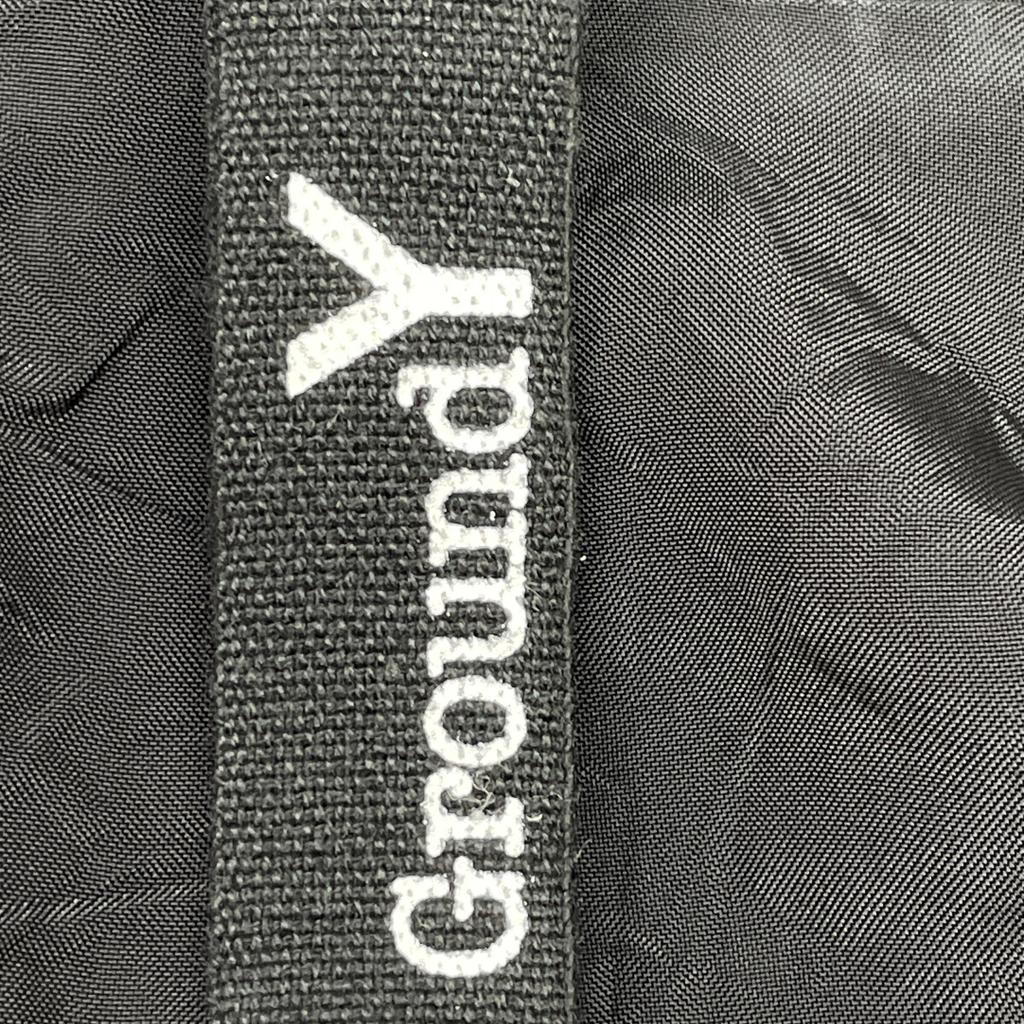 Ground Y Black GA-J02-500 CREPE De CHINE Double Jacket Jacket 1 blackUsed