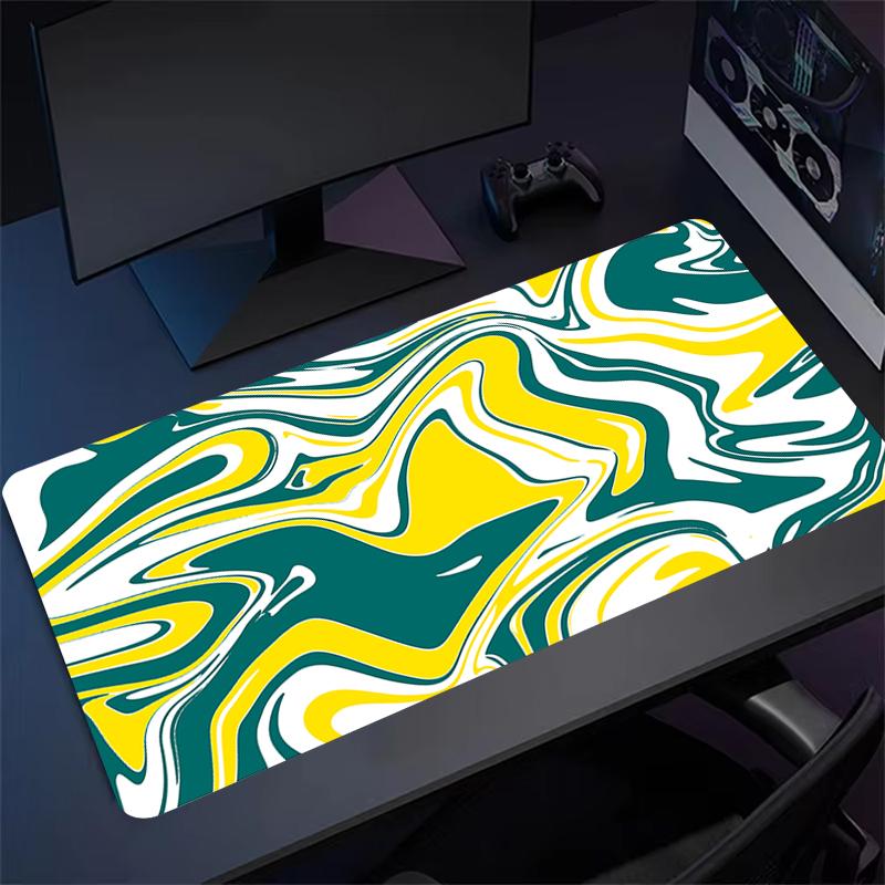 Terrain Map Contours Keyboard Gamer Carpet Rubber Mat Full Gamer Pc Keyboard Mouse Gamer Table Gaming Pc 90x40cm