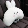 Headrest Pillow Detachable Comfortable Rabbit Shape Car Neck Waist Shoulder Protective