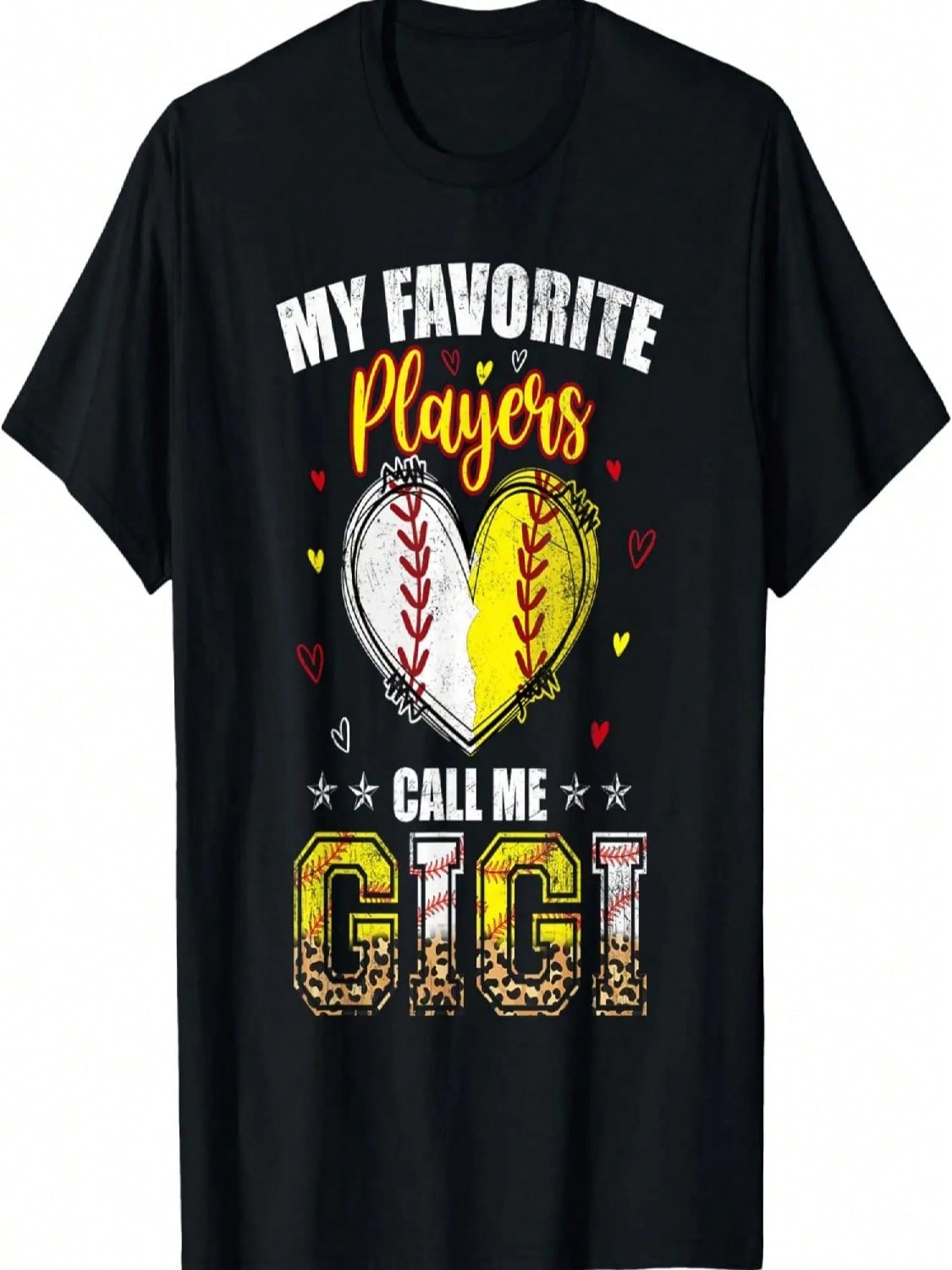 My Favorite Baseball Softball Players Call Me Gigi Women Men T-Shirt S разноцветный