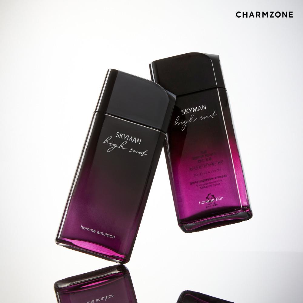 CHARMZONE Skyman High-End Homme 2 types (Skin 130ml + Emulsion 130ml) one color free