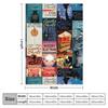 Agatha Christie Hercule Poirot Books Poster Throw Blanket Luxury Designer Moving Blankets