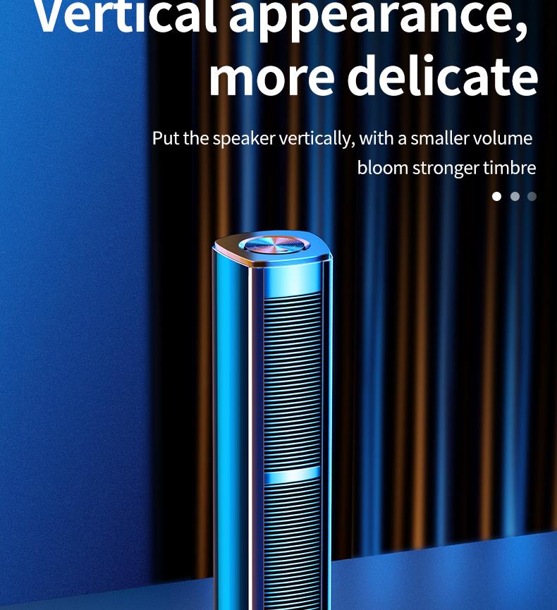Kompatybilny z Bluetooth głośnik do komputera stancjonarnego Subwoof Mini przenośny inteligentny głośnik bezprzewodowy Soundbar potężny bas kino domowe