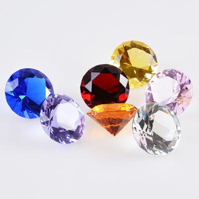 Colorful  Romantic Gifts Party Decoration Wedding Supplies Table Confetti Crystals Diamond Clear