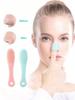 1pc Nose Brush, Facial Pore Cleaner, Portable Blackhead Massage Brush, Beauty Cleansing Tool, Facial Cleansing Brush
