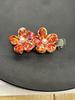 Hair Ornament Hairpin with Two for Easy to Tsumami-zaiku Flowers, 753, Kimono, Coming-of-Age Ceremonies, Weddings, Graduations, Wear, Tsumami-zaiku