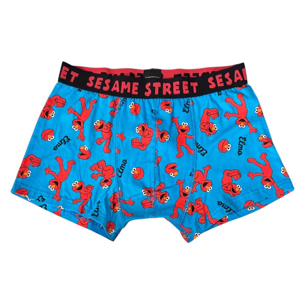 Small Planet Sesame Street Boxer Briefs, Various Elmo Designs, Medium