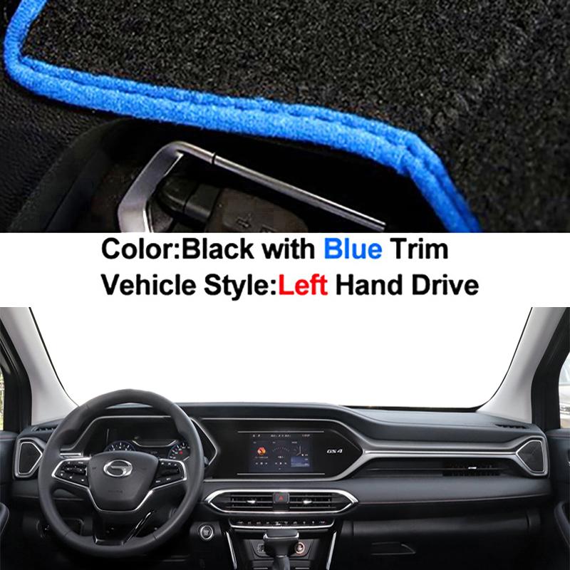 Car Dashboard Cover For GAC Trumpchi GS4 2026 2026 2026 Center Console Protector Carpet Dashmat Sun-shade Accessories