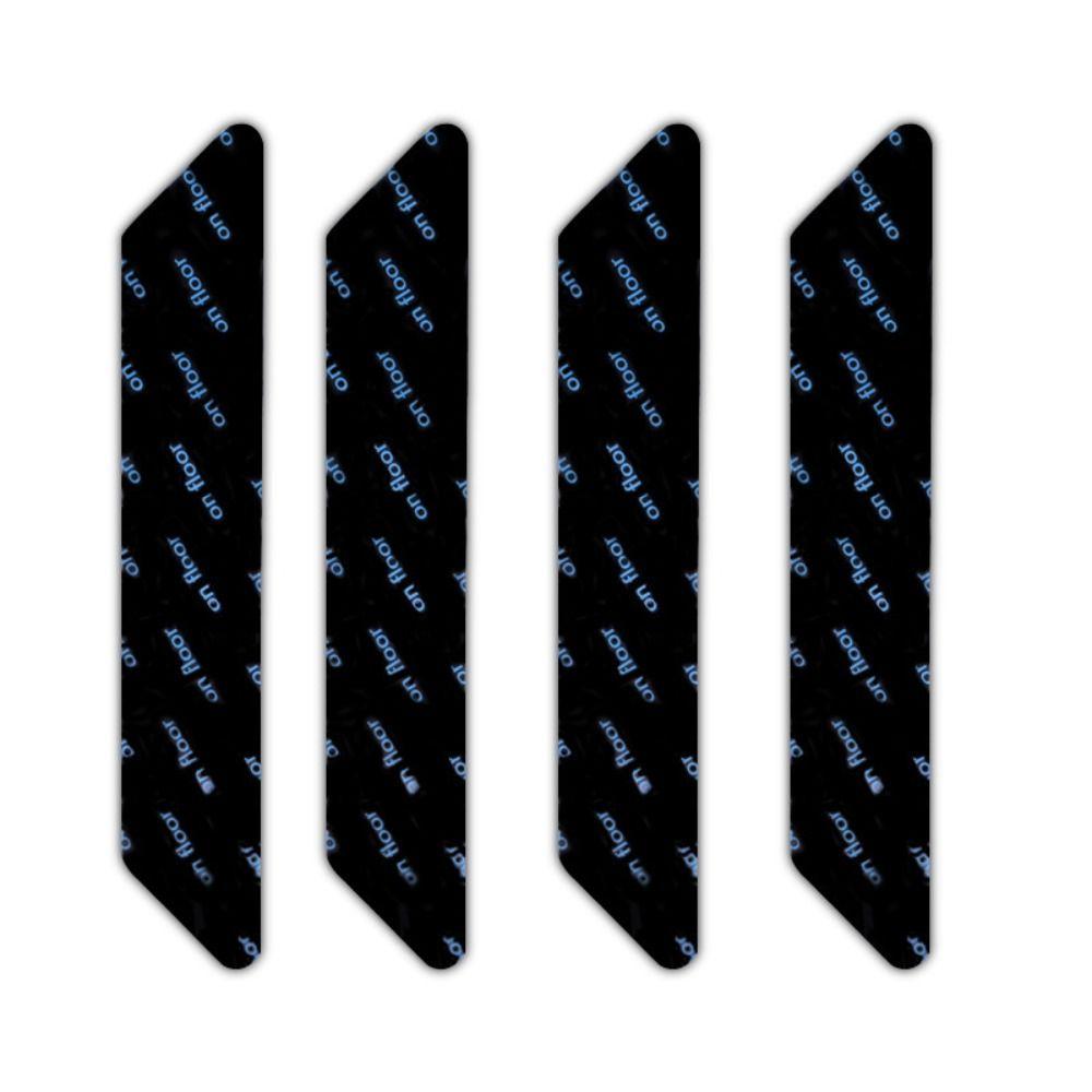 4Pcs Traceless Rug Corner Gripper Strong Adhesive Self Adhesive Rug Stickers Mat Fastener  Carpet