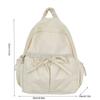 Handbag Nylon Backpack Korean Style Shoulders Bag Cute Bow Backpack  Office Worker