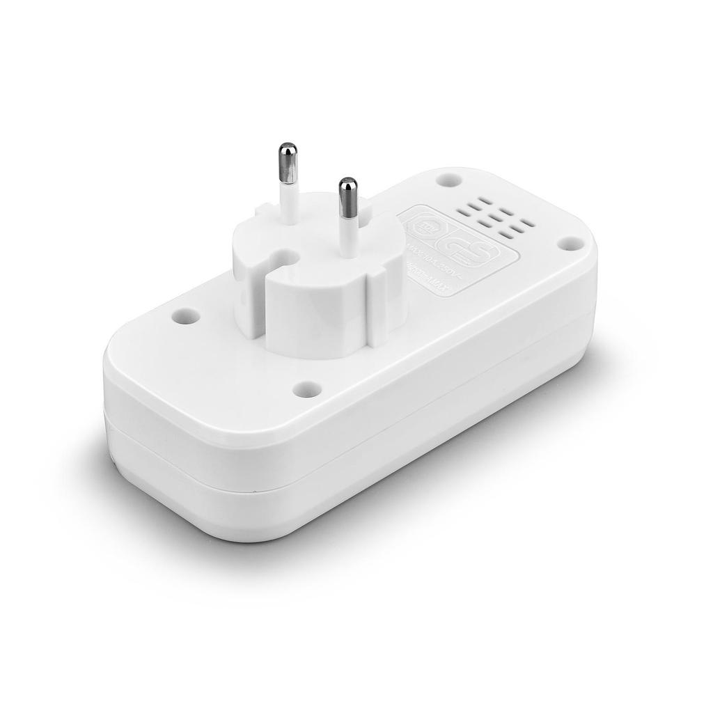 European Power Strip with USB Socket 5V2A - German Standard for Russia, Ukraine, Kazakhstan (P-02)