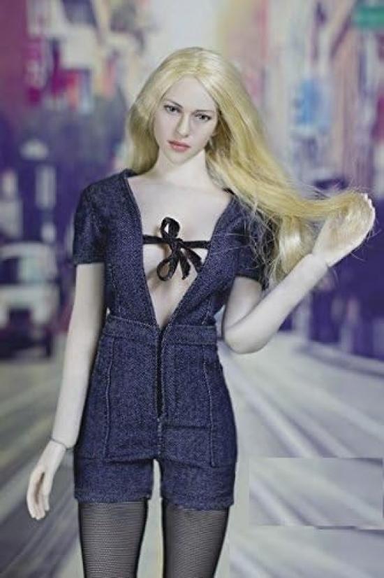 

[TOYBARJAPAN] Аксессуары для фигурок масштаба 1/6 SGTOYS S01B Красивый Ковбойский Модный Сексуальный Набор Одежды с Высокими Каблуками (Тело и голова в комплект не входят.)