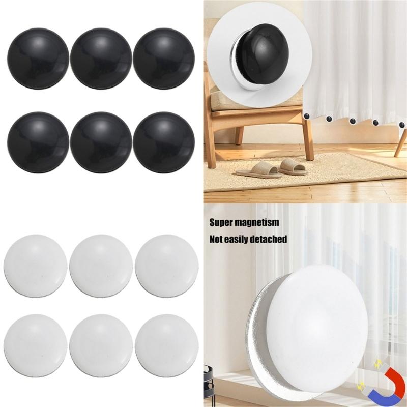10 pezzi di fibbie magnetiche antivento per tenda da doccia, pesi di ricambio, clip magnetiche per tovaglia, evitano che il vento le sposti