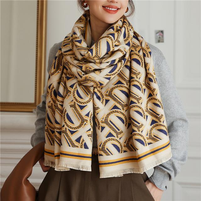 Écharpe Châle Pashmina Soie Multicolore – Femme – Douce Et Légère – Neuf Sans étiquette