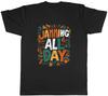Jamming All Day Unisexs TShirt Reggae Lover Music Love Rasta Tee Gift