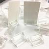 100Pcs Transparent Plastic Stand Card Base for Board Games Children Cards Holder Game Accessories