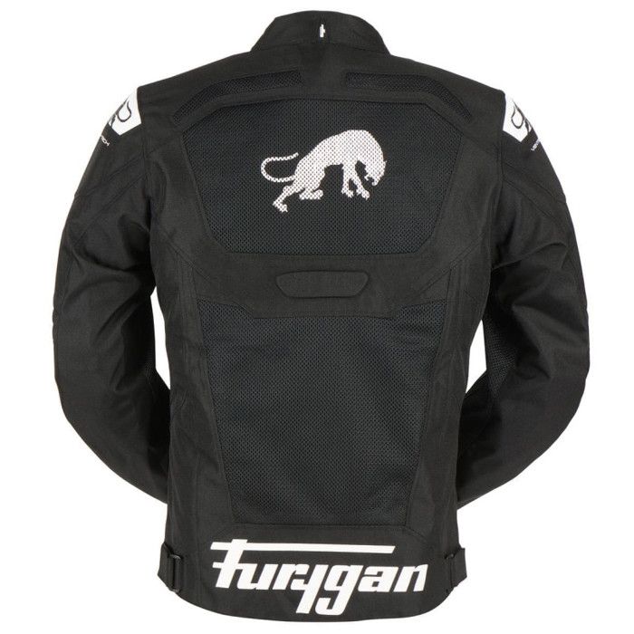 Blouson moto Furygan Mystic Evo Vented - noir/blanc - XL