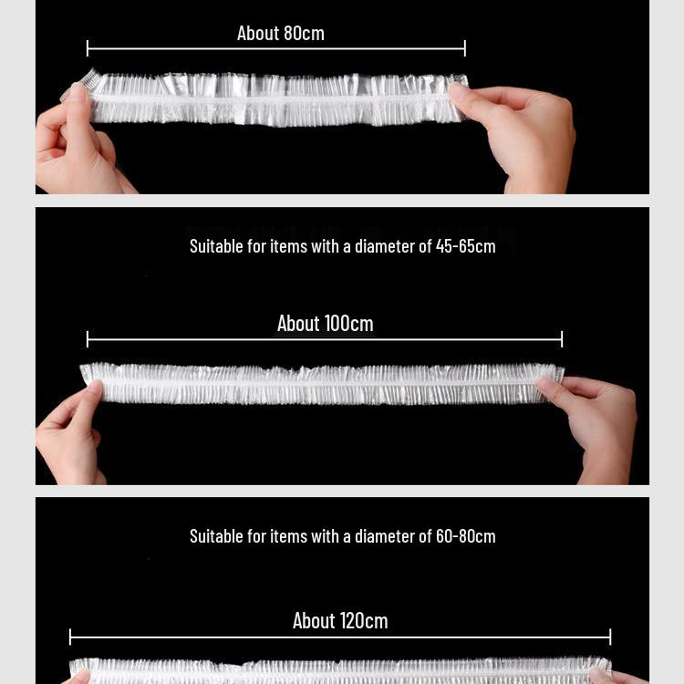 Universal Disposable Transparent Dust Cover for Kitchen Appliances