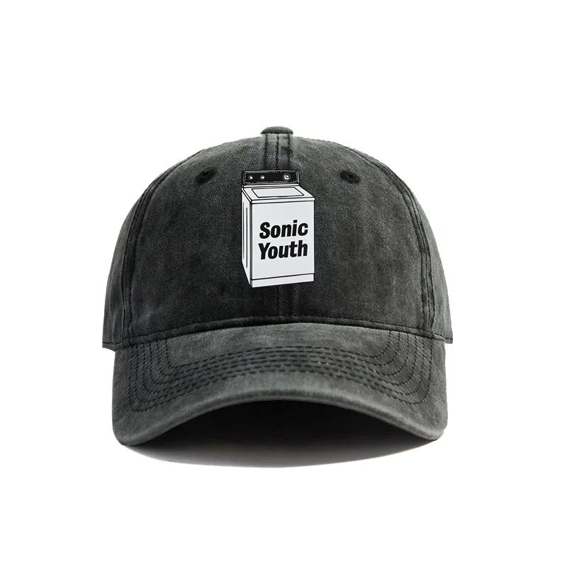 

Sonic Youth Baseball Caps Distressed Hats Cap Men Women Retro Summer Adjustable Hats Dad Gift Outdoor Sunscreen Adjustable