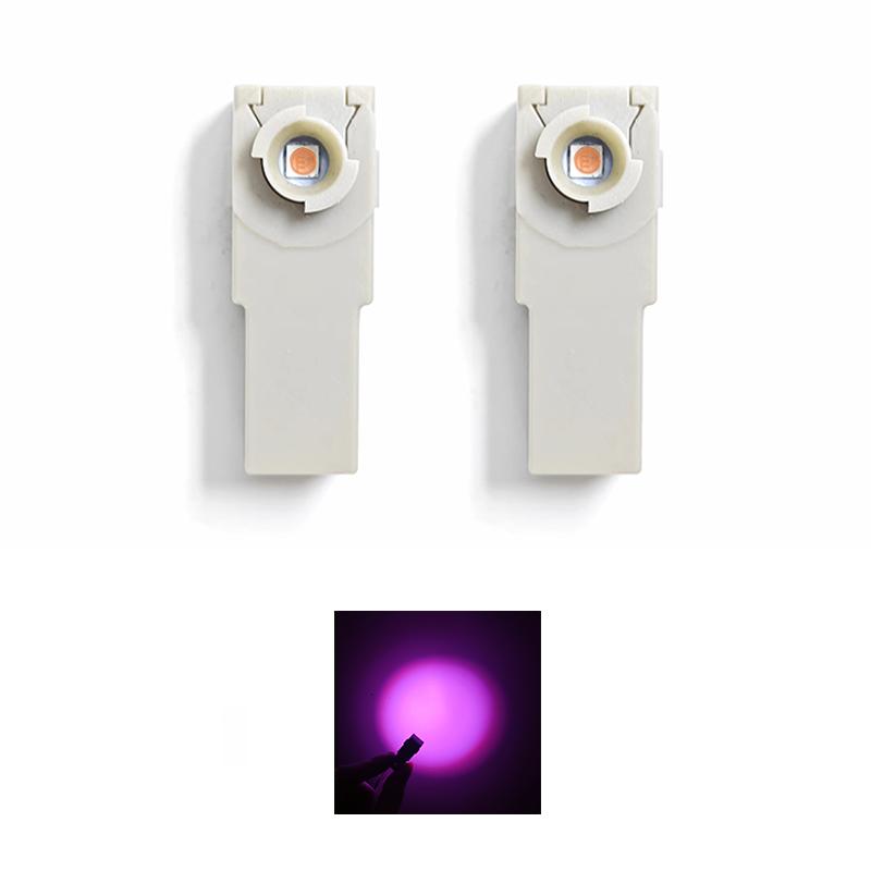 

2Pcs світлодіодне внутрішнє освітлення для Toyota Mazda Subaru Yaris Camry Corolla Cross Декоративне освітлення для ніг Роз’єм освітлення фіолетовий