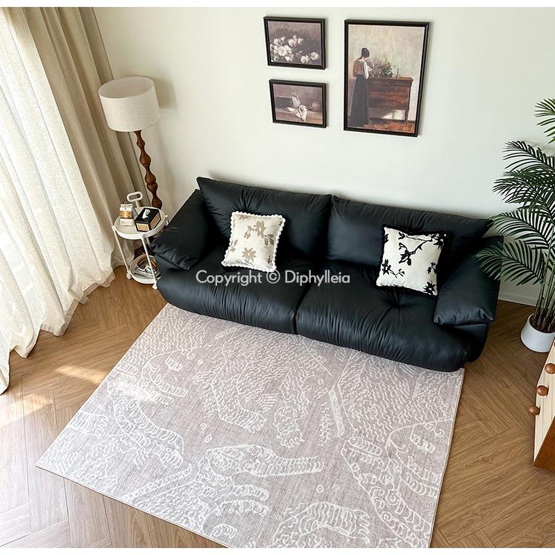 Diphylleia Italy Modern Abstract Mountain Tiger Carpet Premium Super Soft Throw Rugs Floor Mat For Villa el Office Farmhouse