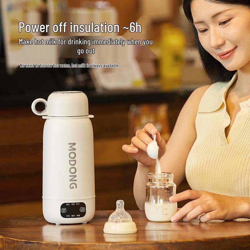 Modong Portable Electric Car Kettle - Large Capacity, Constant Temperature, Insulated for Outdoor Travel