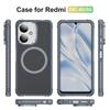 Rainbow No. 1 Skin-sensitive Magnetic Ring Holder Mobile Phone Case for Redmi13C-4G-5G Strong Magnetic and Wireless Charging