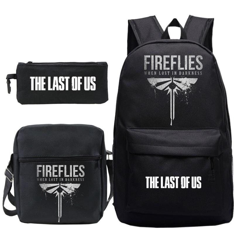 The Last Of Us Survivors Kids Recreational Backpacks School Bags