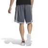 Adidas Neo Striped Color Block Drawstring Straight Shorts Men Shorts Grey HM2047