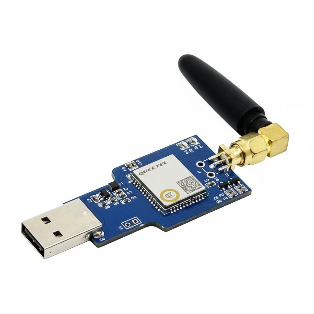 

EC800E 4G Повномережевий модуль USB Інтернет-модуль 10*10*2 білий