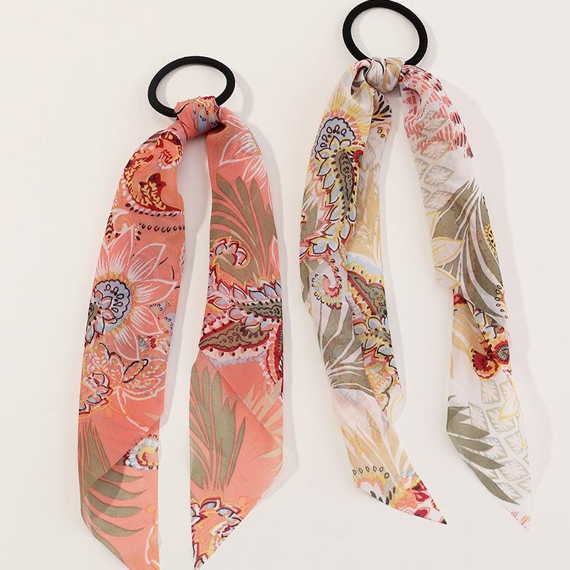 

JMXD-Bohemian Creative Fairy Streamer, Temperament Chiffon Printed Long Streamer