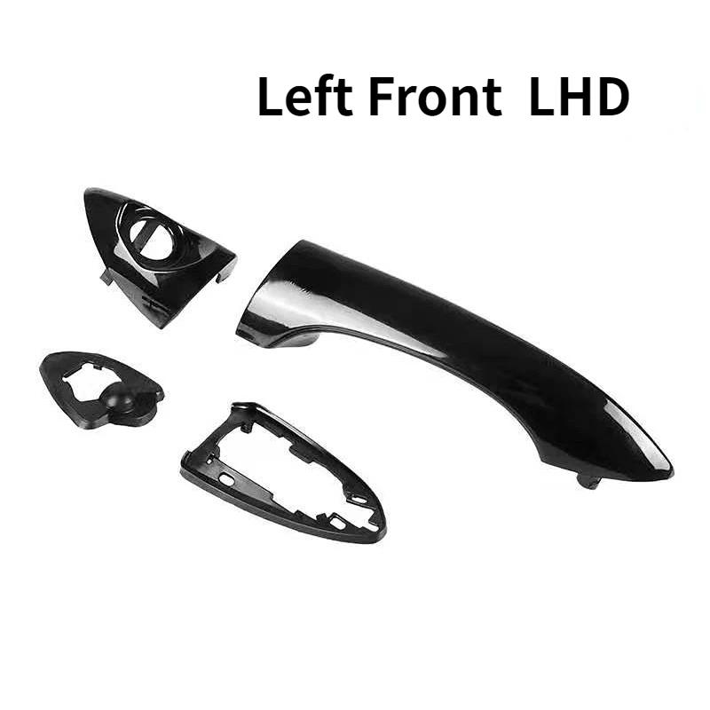 LHD Car Exterior Door Handles Car Left Side Door Handle Outer Outside For BMW X5 E53 2000-2006 ABS Car Accessories