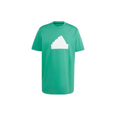 Logo Print Crew Neck T-Shirt SS23 Men Tops Green IC3715