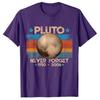 Vintage Nikdy nezapomeň na Pluta Nerdovské Astronomie Vesmírné Vědy Tričko Přizpůsobitelné Produkty