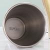 304 Stainless Steel Double-Wall Breakfast Mug Korean-Style Beer Mug Coffee Cup 500 Ml Restaurant Gold-Tone Beverage Tea Cup