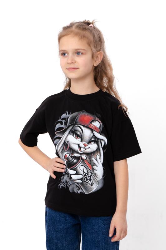 Dívčí oversized tričko – Trendy grafický potisk, Letní 6414-001-33-5-2 HC