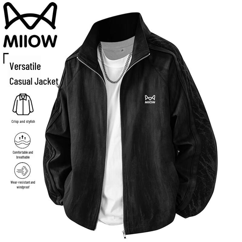 

Maoren Men s Tie-Dye Casual Loose Fit Jacket 4XL