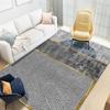 Living Room Geometric Carpet Floor Mat Modern Black Fashion Lines Living Room Carpet