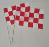 F1 Racing Zwart-Wit Schaakbord Vlag Banner - Rode & Witte Optie Beschikbaar
